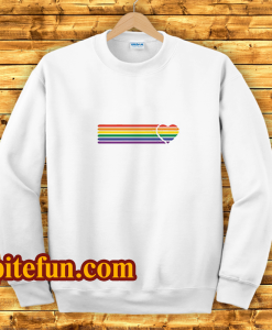 Gay Pride Rainbow Colour Sweatshirt