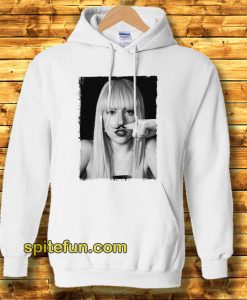 Lady Gaga Finger Mustache Hoodie