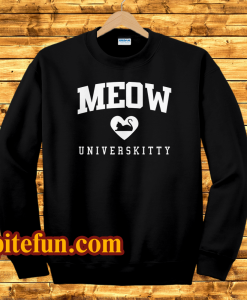 Meow universkitty sweatshirt