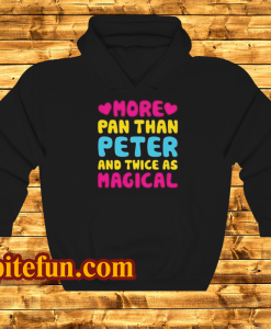 More pan than peter and twice hoodie