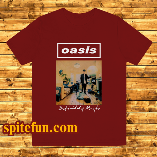 Oasis Band Definitely Maybe T-Shirt