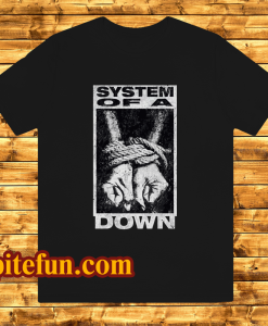 System of a down tied hands tshirt
