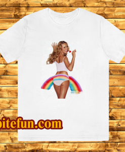 Mariah carey rainbow t shirt