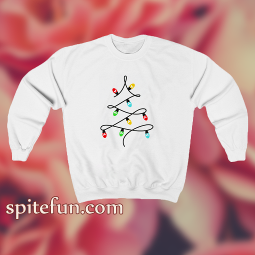 Christmas Tree Lamps sweatshirt