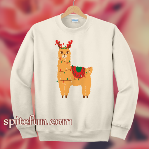 Lamma Christmas Sweatshirt