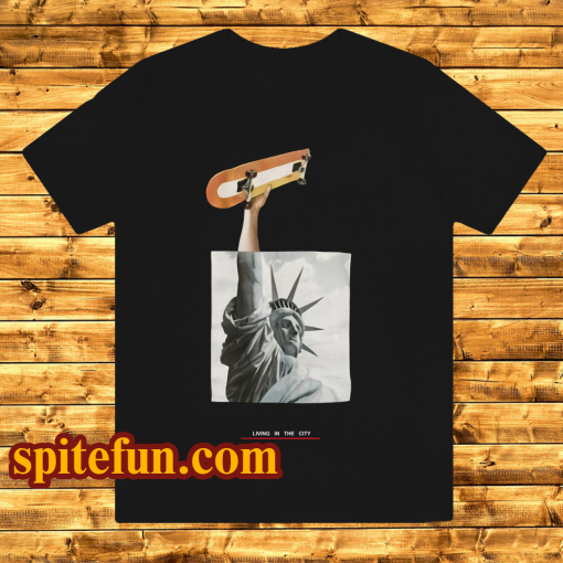 Liberty X Skateboard T-shirt