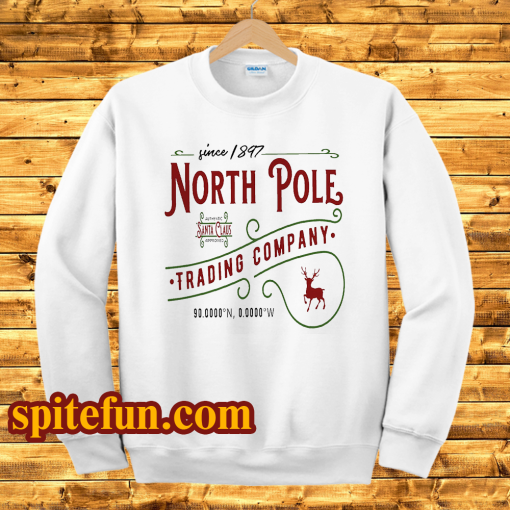 North Pole Christmas Sweatshirt