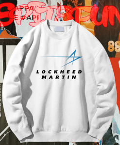 Lockheed Martin Logo Crewneck Sweatshirt TPKJ1