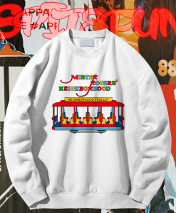 Mister Rogers Neighborhood Trolley Sweatshirt TPKJ1