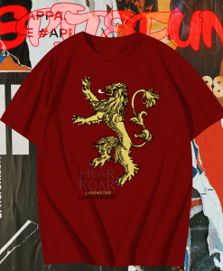Game of Thrones Hear Me Roar Lannister T-Shirt TPKJ1