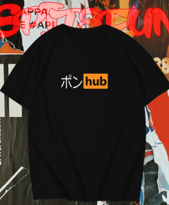 Japanese Porn Hub T-shirt TPKJ1