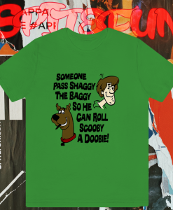 Shaggy scooby doo t shirt TPKJ1