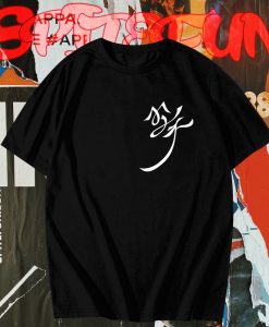 Flower Jisoo logo Solo Balckpink T-Shirt TPKJ3
