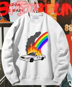 No Cops at Pride Sweatshirt TPKJ3