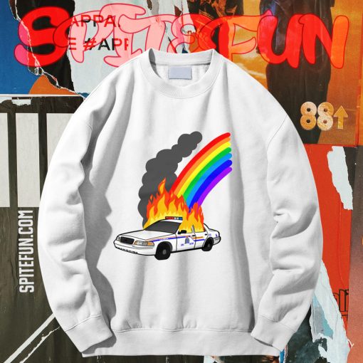 No Cops at Pride Sweatshirt TPKJ3